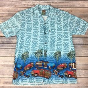 Mens Pineapple Connection Hawaiian Shirt Large